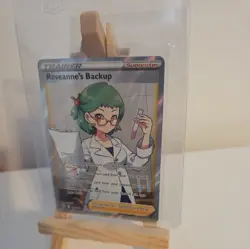 Pokemon TCG Roseanne's Backup Trainer Full Art Brilliant Stars 172/172 Fresh NM - Image 5