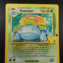 Venusaur 15/102 Pokemon Celebrations Classic Collection Holo Card - Image 2
