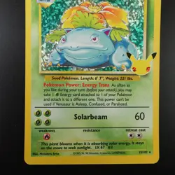 Venusaur 15/102 Pokemon Celebrations Classic Collection Holo Card - Image 3