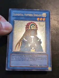 Yu-Gi-Oh! ULTIMATE RARE HOLO CARD ELEMENTAL MISTRESS DORIADO TLM-EN034 1ST VLP - Image 2