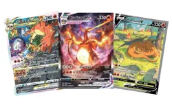 Factory sealed Charizard V Vstar VMAX SWSH260 SWSH261 & SWSH262 UPC Promo Cards - Image 2