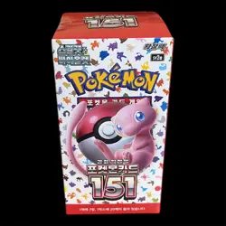 Pokemon Card 151 Booster Box sv2a New Sealed Korean ver - Image 2