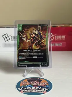 Shenlong Gundam GD01-029 | Rare | Gundam Card Game | Near Mint - Image 1