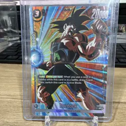 Bandai Dragon Ball Super Card Game Bardock SR FB03-121 Foil Battle Card - Image 1