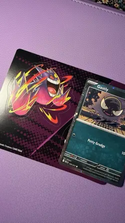 Gastly 123/217 Cosmo Holo Promo Ascended Heroes Pokemon Card - Pack Fresh NM - Image 1