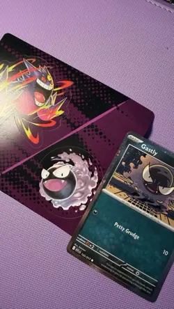 Gastly 123/217 Cosmo Holo Promo Ascended Heroes Pokemon Card - Pack Fresh NM - Image 2