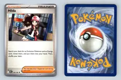 Hilda #084/086 Scarlet & Violet White Flare Uncommon Pokemon 2025 TCG Card - Image 1