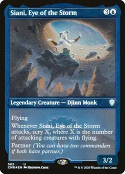 Siani, Eye of the Storm - Foil Etched Commander Legends NM MTG - Image 1