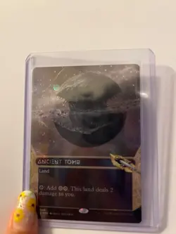 Ancient Tomb (0091) (Borderless) (Galaxy Foil) Edge of Eternities: Stellar... - Image 2