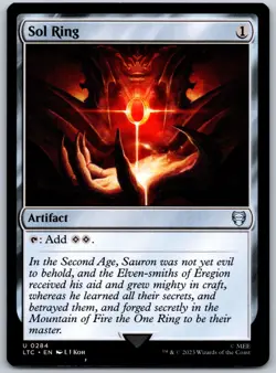 Sol Ring U Commander: The Lord of the Rings: Tales of Middle-earth 284 NM - Image 1