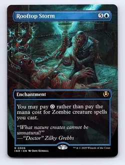 Rooftop Storm (Borderless) #306 Rare MTG Innistrad Remastered NM English - Image 1