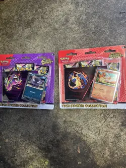 Pokemon TCG Ascended Heroes Tech Sticker Collection 2 Set GASTLY & CHARMANDER - Image 2