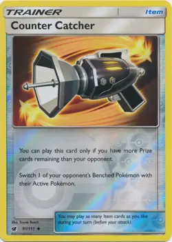 Counter Catcher 91/111 Reverse Holo Crimson Invasion Pokemon Card NM - Image 1