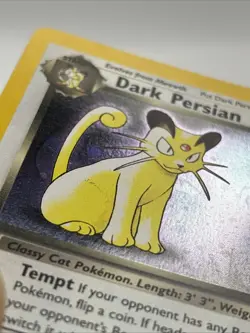 Pokemon Card - Dark Persian 17 Holo WOTC Black Star Promo - Image 3