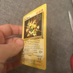 Pokemon TCG Electabuzz Wizards Black Star Promos 2 Promo Movie #2 1999 LP - Image 3