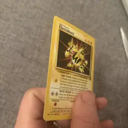 Pokemon TCG Electabuzz Wizards Black Star Promos 2 Promo Movie #2 1999 LP - Image 4