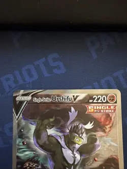 Single Strike Urshifu V 151/163 Alt Art Battle Styles Pokemon Holo NM - Image 2