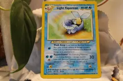 Pokemon: Light Vaporeon 52/105 Neo Destiny (Vintage) - Image 1