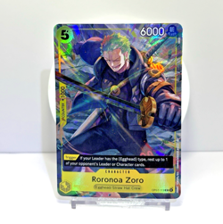 One Piece Roronoa Zoro OP07-113 Illustration Box Vol. 3 Promo Holo - Image 1