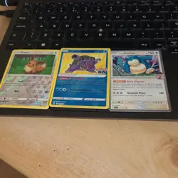 Pokemon Cards Radiant Blastoise 018/078 eevee and snorlax - Image 1