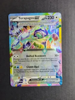 Terapagos Ex 92/131 Pokemon TCG S&V Prismatic Evolutions Double Rare Holo NM - Image 2