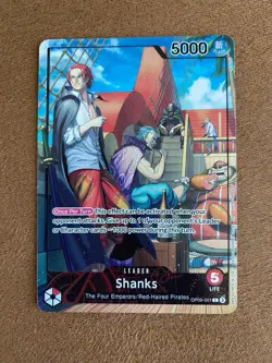 Shanks 2025 PSA Magazine Promo One Piece Promotion Cards OP09-001 - Image 1