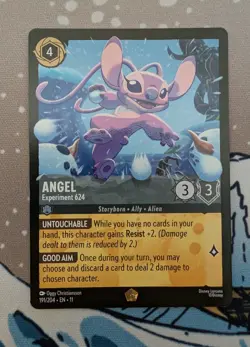 Disney Lorcana Angel Experiment 624 191/204 Legendary Non Foil Winterspell - Image 1