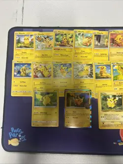 25 Different Pikachu Pokemon TCG Card Lot - Base Set Jungle WOTC Holo + More - Image 2