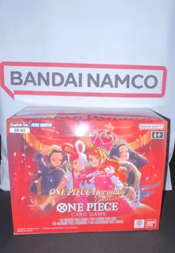 EB03 Heroines One Piece Card Game - English Booster Box - Unsealed x3 - Image 1
