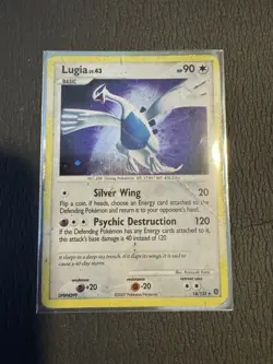 Lugia 14/132 MP Holo Rare - HOLO Secret Wonders Pokemon Card -HP/DMG - Image 1
