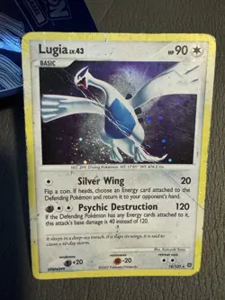 Lugia 14/132 MP Holo Rare - HOLO Secret Wonders Pokemon Card -HP/DMG - Image 3