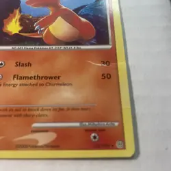 Pokemon TCG Charmeleon 102/100 Stormfront Secret Rare Card - MP Creases - Image 2