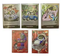 Dragon Ball Cards King Piccolo SB02 058/Guru 035/Energy Marker E-71, E-61, E-80 - Image 1
