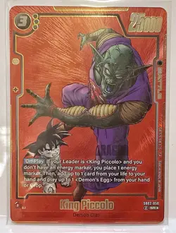 Dragon Ball Cards King Piccolo SB02 058/Guru 035/Energy Marker E-71, E-61, E-80 - Image 3