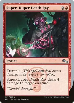 Super-Duper Death Ray - Foil Unstable MP MTG - Image 1