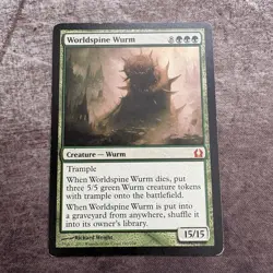 Worldspine Wurm - Return to Ravnica - MTG Magic the Gathering - MP - Image 1