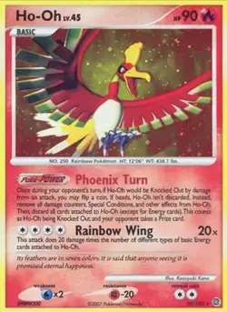Pokemon TCG Ho-Oh 10/132 Secret Wonders Holo Rare NM - Image 1