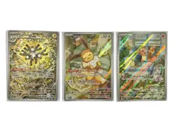 ETB Pokemon Center Stamped Promo Cards - Charmander 044, Eevee 173, Magneton 159 - Image 1