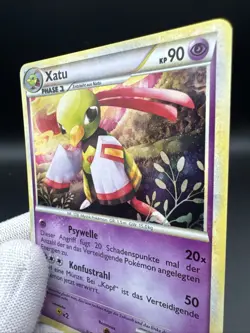 Xatu 11/95 Holo Rare Pokemon TCG HG&SS Entfesselt UL 2010 NM VTG Deutsch - Image 4