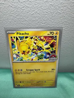 Pikachu - SVP225 - Stamped Black Star Promo World Championships 2025 NM/M Lot X2 - Image 2
