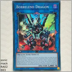 Borrelend Dragon - RA02-EN043 - 1st Edition Yugioh - Image 1
