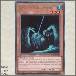King of the Swamp - JUSH-EN046 - Rare 1st Edition Yugioh - Image 1