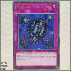 Eradicator Epidemic Virus - WISU-EN059 - Rare 1st Edition Yugioh - Image 1