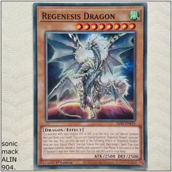 Regenesis Dragon - ALIN-EN015 - Common 1st Edition Yugioh - Image 1