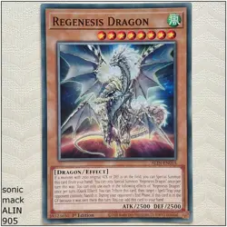 Regenesis Dragon - ALIN-EN015 - Common 1st Edition Yugioh - Image 1