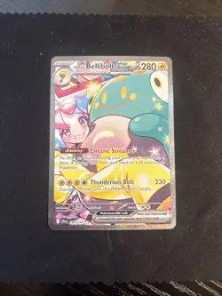 Iono's Bellibolt EX Journey Together SIR Card 183/159 Pokemon Card TCG Near Mint - Image 1
