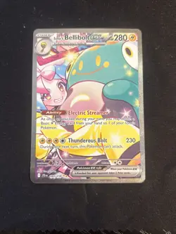 Iono's Bellibolt EX Journey Together SIR Card 183/159 Pokemon Card TCG Near Mint - Image 2