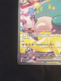 Iono's Bellibolt EX Journey Together SIR Card 183/159 Pokemon Card TCG Near Mint - Image 4