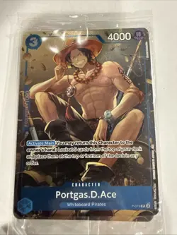 Portgas.D.Ace (Tin Pack Set Vol. 2) P-074 One Piece Promotion Cards Foil - Image 1