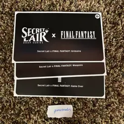 Magic the Gathering MTG Secret Lair x FINAL FANTASY Complete ENG NON-FOIL SET - Image 3